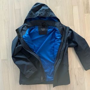 LL bean boys shell jacket